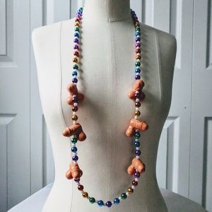 Mardi Gras Navy bead necklace Mardi Gras necklace United States Navy beads